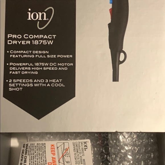 Ion Pro Compact dryer 1875W - Picture 4 of 6